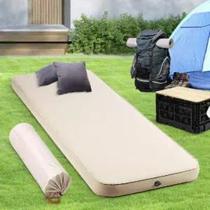 [에이치플러스몰]1인용자충매트 차박 캠핑 에어매트