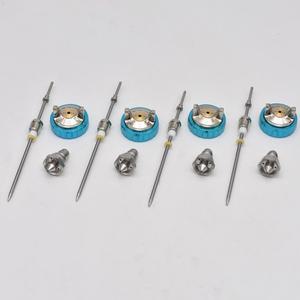 W-101 스프레이건 깍지 키트  바늘 및 캡  HVLP 중력 피드 페인트 공기 파  1.0mm  1.8mm