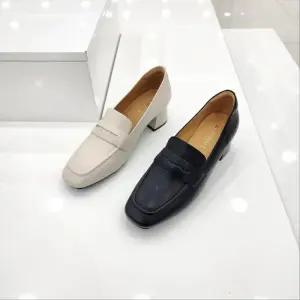 [탠디]by미셸 소가죽소재 컴포트 4cm굽 여성 기본 로퍼 구두 x25011 cc1_CC