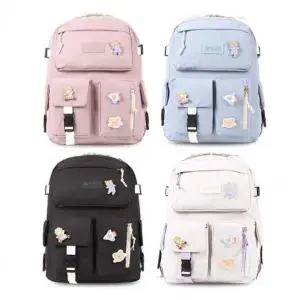 책가방 예쁜 여자 백팩 캐주얼 학생 트렌드