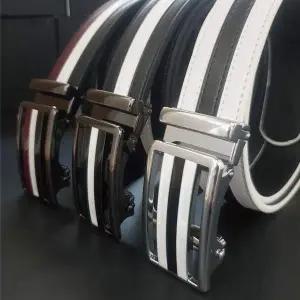 남자벨트 골프 남성 자동벨트 남자 삼선가죽 남성벨트