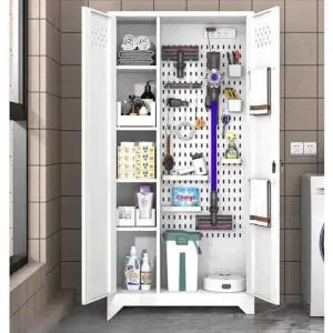 철제 청소도구함 캐비닛 창고 청소 발코니 공장 수납장