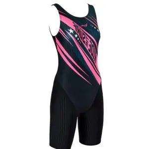 랠리 여자 아쿠아로빅 5부 수영복 D82059 여자수영복 (39384427A)