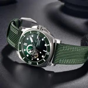 [백스테이]B192WC 세이코무브 오토매틱 오픈하트 방수 남자 시계