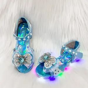 [탈렌트키즈](모다시흥)탈렌트클로젯 TSY31NWS07 TS눈꽃나비LED샌들_SH