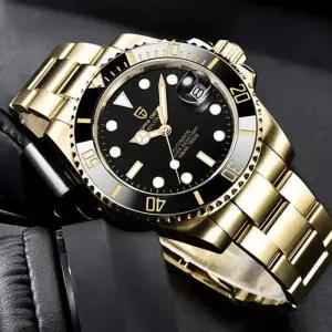 [백스테이]B183WC 통금메탈 오토매틱 손목시계 사파이어글라스