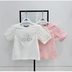 [탈렌트키즈](모다시흥)쁘띠앙팡 PCX32GTS36 PC플로지이티셔츠_SH