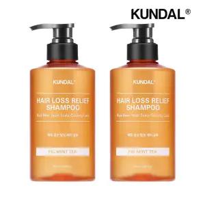 맥주효모 탈모샴푸 피그민트티 500ml x2개