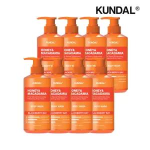 허니 앤 마카다미아 퓨어 바디워시 블랙베리베이 500ml x8개