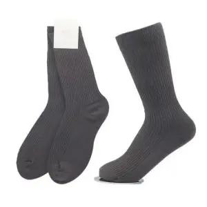 [패션] 국내산 여성용 골지 컬러 장목양말 애쉬브라운 5켤레