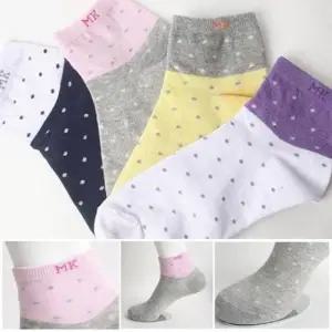 [패션] 여자 케쥬얼양말 이단도트 L15-14 10켤레