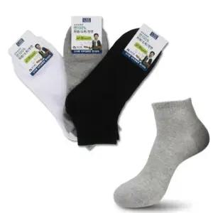 [패션] 남자 단목양말 무지 M10-02 5켤레