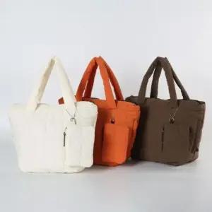 [패션] 패딩 여성 토트백 가벼운 큰가방