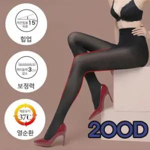 [패션] 200D 벨벳팬티스타킹-슬림라인