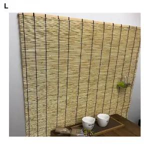 갈대문발 소(90x165) 창문 여름인테리어 대나무 현관 블라인드 식당용 업용 우드