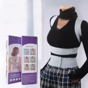 펴기 3단 교정 자세 교정기 굽은등 밴드 거북목 어깨 체형 모두팜