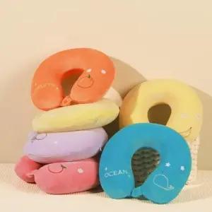 [Deco] 목베개 과일 목쿠션 메모리폼 여행용 후르츠 휴대용