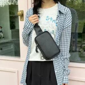 가죽 미니백 여성 크로스백 숄더백 스트랩 가방