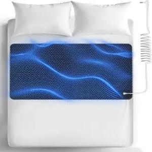 LuxeCraft 발용 접지 매트 미끄럼 방지 PU 가죽 테스터 펜 손목 밴드 및 연결 코드가 있는 더 나은 수면