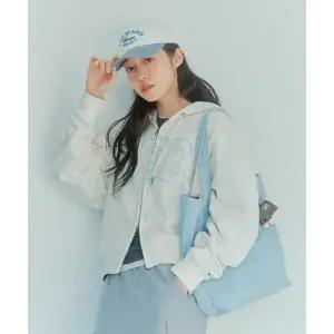 매장정품 LEE [NCT 재민 PICK]리진스 레터링 피그 배색 볼캡 애쉬 블루