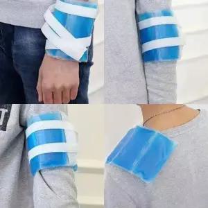 냉 온 찜질 목 어깨 허리 손목 무릎 발 밴드형냉팩 전신 스포츠 몸찜질 냉찜질 밴드형 PVC 열팩 냉팩 주머