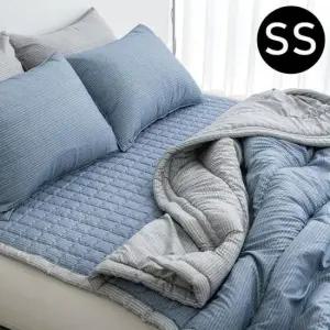이불패드세트 간절기이불 패드세트 슈퍼싱글SS 블루