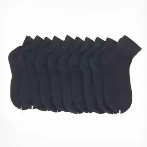 10켤레 무지 단목 코튼 남녀공용 양말 베이직