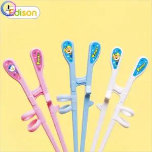 에디슨 뽀로로 젓가락 2단계 왼손용어린이 키즈 아이 연습 연습용 저분 용저분