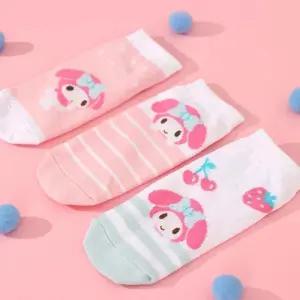 [레노마 이너웨어]마이멜로디 아동 스윗 단목3족_TE3YU63412_OD