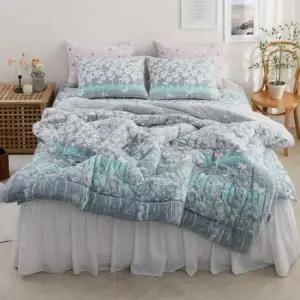 리빙밸류 5mm 착번 극세사 겨울 차렵이불 SS 단품 겨울이불 극세사이불 따뜻한이불 푹신한이불