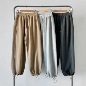 [옷자락]남성 가을 트레이닝 조거팬츠 옆슬릿 스트링 투웨이