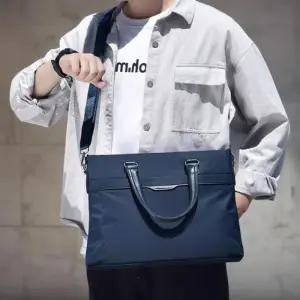 [옷자락]남성 클래식 옥스포드 단색 사각 비즈니스 서류 가방