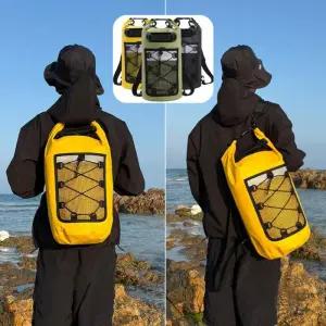 [옷자락]남자 스포츠 등산 멀티포켓 방수 빅사이즈 배낭 백팩