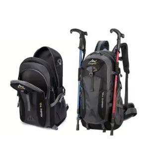 [옷자락]남성용 대형 통기성 포켓 버클 스포츠 백팩