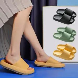 [옷자락]남자 여자 사무실화 푹신 쿠셔닝 말랑 실내 슬리퍼