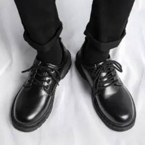 [옷자락]남성 정장용 블랙 로퍼 편안한 착화감