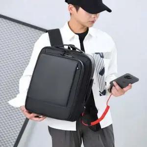 2컬러 입체형 슬림 비즈니스백팩 출근백팩 출장가방