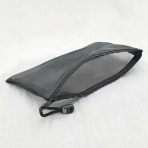 파우치 지퍼 매쉬 휴대용 메쉬 직사각형 소형