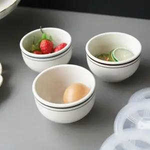 라인컬러 도자기 밀폐 찬통 소 1P 이유식 냉장고반찬통 반찬 보관 이유식통