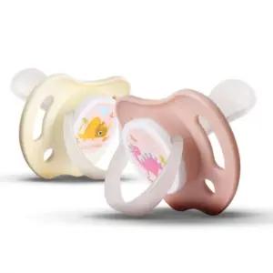 야광 노리개 젖꼭지 2단계 노리게 공갈 수유용품 아기 공갈형