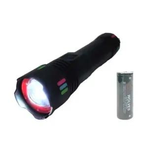 아웃도어랜턴 등산 26650포함 6000루멘 LED 줌 라이트 LED손전등