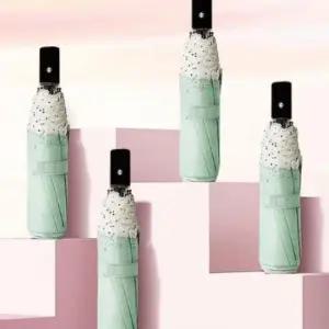 [패션] UV 자동 양산 우산 햇빛 암막 3단 차단 자외선 양우산