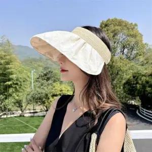 [패션] 바캉스모자 여름 선캡 그늘 막 모자 햇빛 자외선 차단 썬캡
