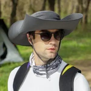 [패션] 자외선차단 사파리 골프 캠핑 모자 와이드챙 15cm