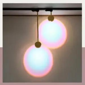 [Deco] 스튜디오 레일 포토존 레일등 레인보우 무드조명 LED선셋조명