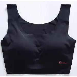 브라탑 심리스 큰컵 노와이어 빅사이즈 운동 헬스 속옷vwx120