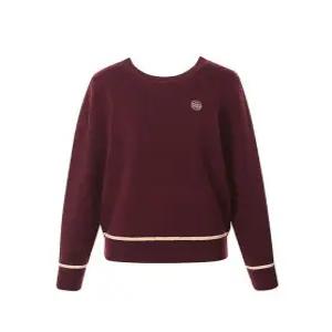 [숲][숲] 라운드 자수 포인트 풀오버 (SZ9LK34)