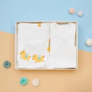 [달퐁]큐비앤맘 포니 양면 출산 선물 세트