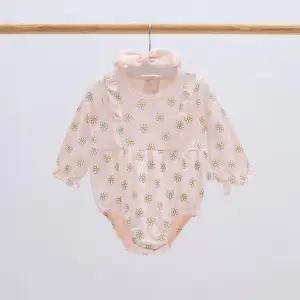 [달퐁]큐비앤맘 엘라플라워 바디슈트 헤어밴드 세트