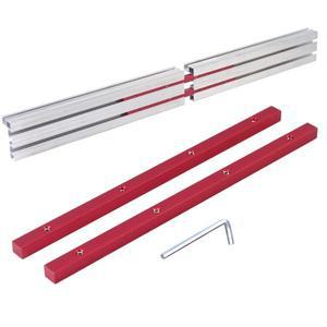 75 유형 알루미늄 합금 프로파일 울타리 커넥터 라우터 테이블 레일 세트 목공 DIY 도구